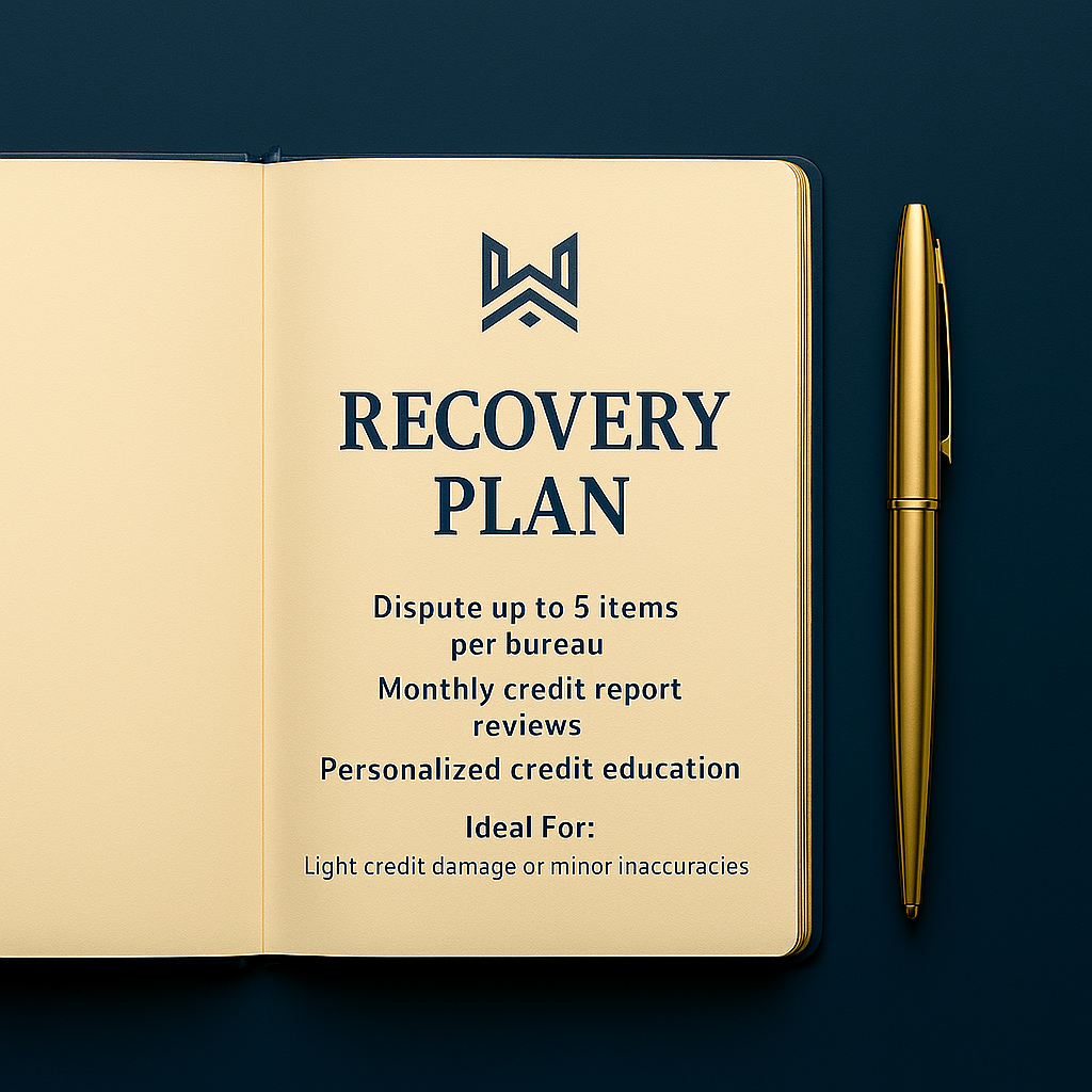 The Wealth Recovery Plan